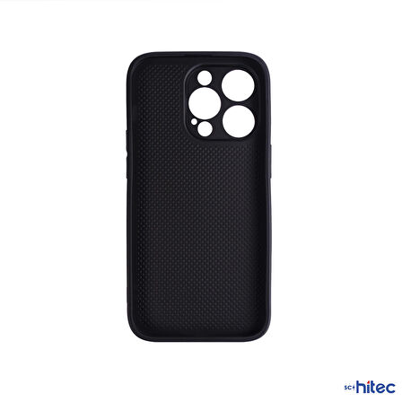 ScHitec Deluxe İphone 13 Pro Mat Kılıf Siyah