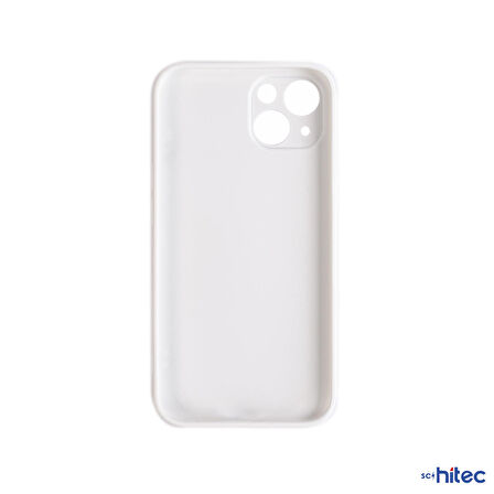 ScHitec Deluxe İphone 14 Mat Kılıf Beyaz