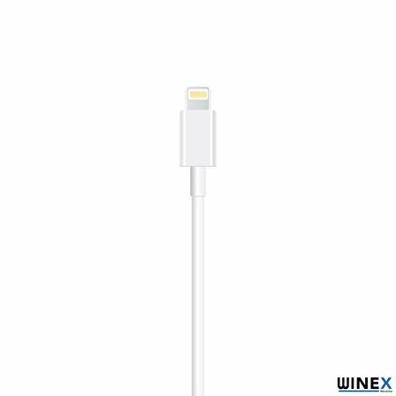 Winex İphone 14 3A 45W UsbA to Lightning 3Metre Data ve Hızlı Şarj Kablosu