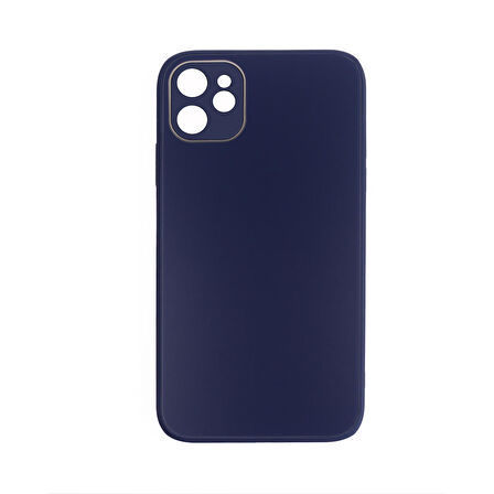 ScHitec Deluxe İphone 11 Mat Kılıf Lacivert