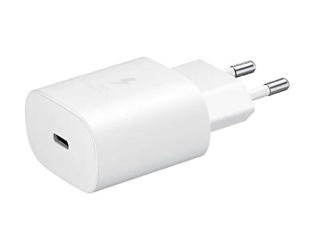 Samsung Type-C 25 Watt Hızlı Şarj Aleti Beyaz