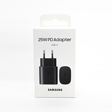 Samsung Type-C 25 Watt Hızlı Şarj Aleti Siyah
