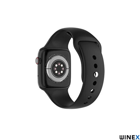 Winex Watch 7 Series FullSecreen NO1 Android İos Uyumlu Akıllı Saat Siyah