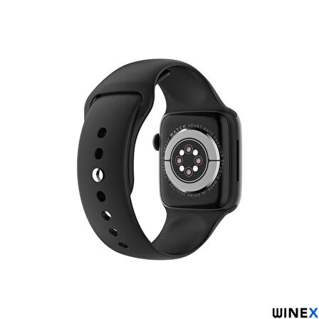 Winex Watch 7 Series FullSecreen NO1 Android İos Uyumlu Akıllı Saat Siyah