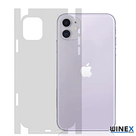 Nothing Phone (1) Ön-Arka 360 Fullbody Mat Darbe Emici HD Ekran Koruyucu Kaplama