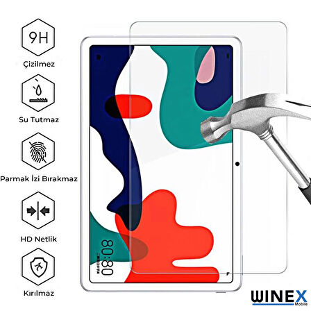 Winex Xiaomi Uyumlu Pad 6 Ön Nano Hd Darbe Emici Ekran Koruyucu