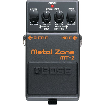 Boss MT-2(T) Metal Zone Compact Pedal