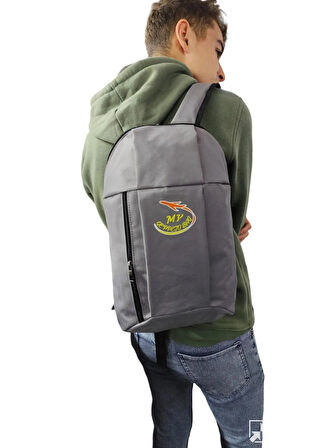 Unisex Renkli Sırt Spor Yürüyüş Kamp Bisiklet Çantası 10 Lt