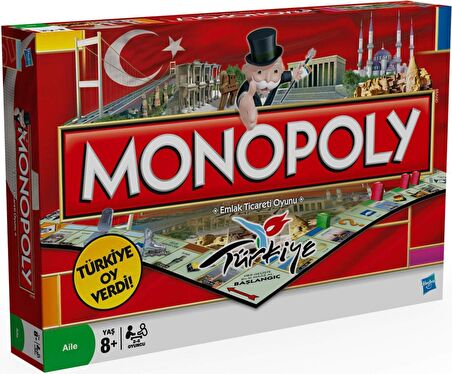 Monopoly Türkiye Hasbro  2886