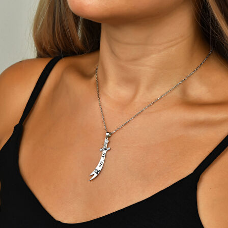 Zülfikar Kolye - Gümüş