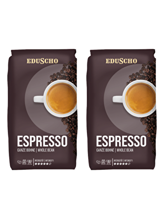 Eduscho Espresso Espresso Asya - Güney Amerika Çekirdek Kahve 1000 gr