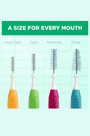 GUM Proxa Brush Go Betwens Cleaners Diş Arası Fırçası Ultra Tight Flexible 10 Adet