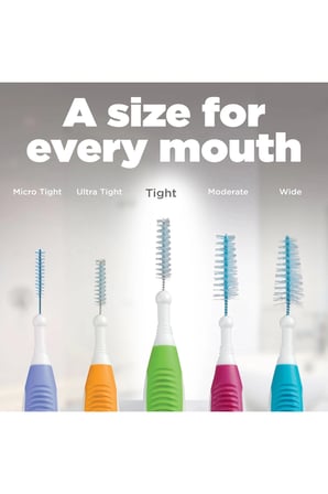 GUM Proxa Brush Go Betwens Cleaners Diş Arası Fırçası Moderate Flexible 10 Adet