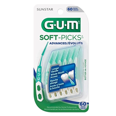 GUM Soft-Picks Advanced Dental Diş İpi Picks 60