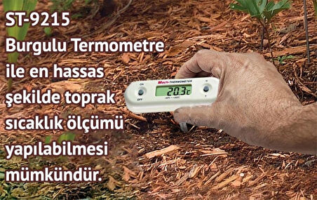 Texta ST9215 Burgulu Batırmalı Termometre (Donmuş Ürünler İçin)