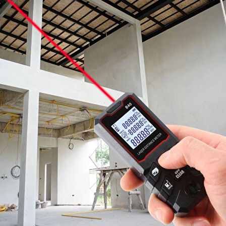 Texta B40 Temel Seviye Lazer Mesafe Ölçer Lazermetre Hobi ve Hafif İşler İçin