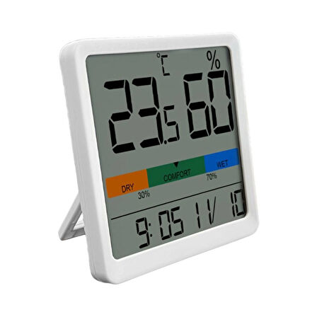 Loyka VGW 23 Kalibrasyon Menülü Sıcaklık Nem ve Saat Göstergesi