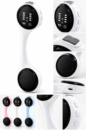 Yastık Altında Kullanılan Bluetooth Uyku Hoparlörü Sessiz Alarm Rahatlatıcı Sesler ve 8 Saat Kesinti