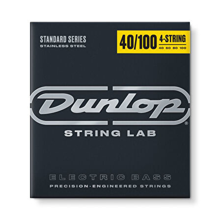 Jim Dunlop DBS40100 Light Stainless Steel bas Gitar Teli (40-100)