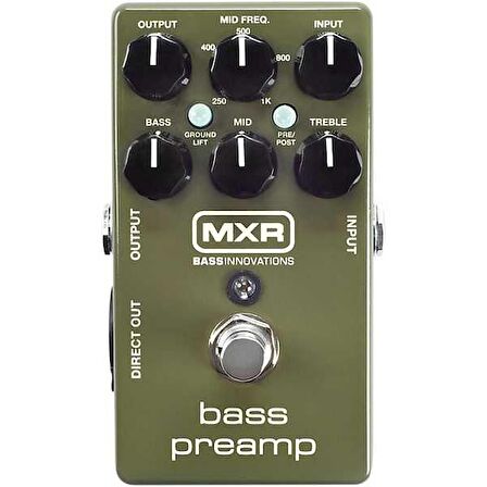 MXR M81 Bass Preamp Pedalı