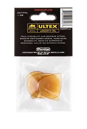 Jim Dunlop 427PXL1.38 Ultex Jazz III Gitar Pena 6Adet Guitar Picks