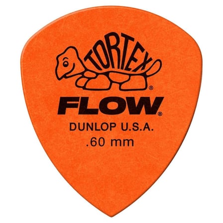 Jim Dunlop 558P.60 Tortex Flow 12li Pena (0.60 mm)