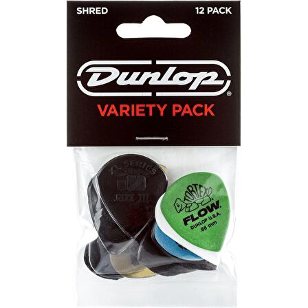 Jim Dunlop PVP118 12li Paket Pena Pick Var Pk Shred 