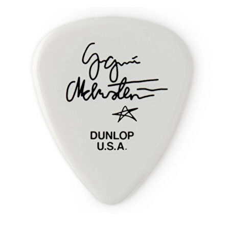 Jim Dunlop YJMP01WH Yngwie Malmsteen Custom Delrin 6lı Paket Pena (1.5 mm)