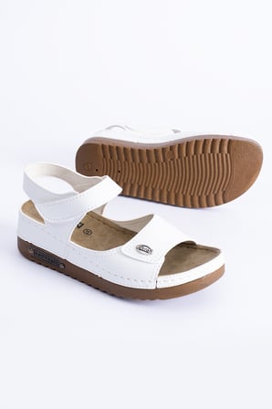 Yeny Kadın Anatomik Dolgu Topuk Rahat Comfort Poliüretan Taban Flat Sandalet