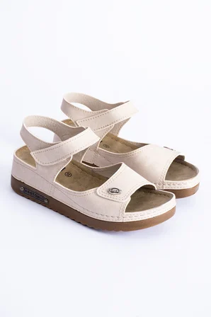 Yeny Kadın Anatomik Dolgu Topuk Rahat Comfort Poliüretan Taban Flat Sandalet