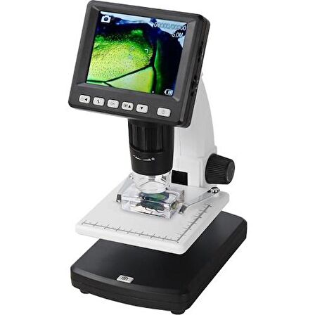 Soif 5mp 500x Dijital LCD Ekranlı Stereo Mikroskop Sd Kart + Şarj Pili