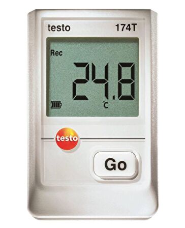 Testo 174T Sıcaklık Kayıt Datalogger Cihazı (Tek Cihaz)