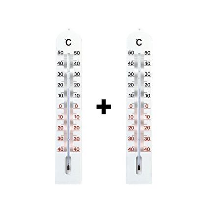 TFA 12.3005 Alkollü Sıcaklık Ölçer (2 Adet)