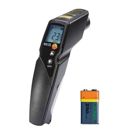 Testo 830-T2 Çift Lazerli Kızılötesi Lazer Termometre