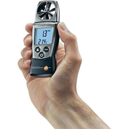 Testo 410-2 Anemometre (Hız+Sıcaklık+Nem)