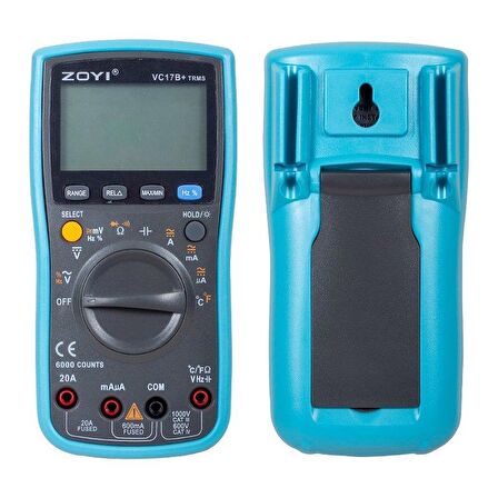 ZOYI VC-17B+ TRUE RMS DİJİTAL ÖLÇÜ ALETİ
