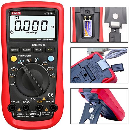 Unit UT-61B Modern Dijital Multimetre