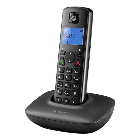 MOTOROLA T401 DECT SİYAH TELSİZ TELEFON