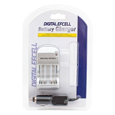 DIGITAL EFCELL 2X123A-16340-17335 EV+ARAÇ PİL ŞARJ CİHAZI