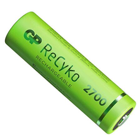 GP RECYKO AA 2600 MAH ŞARJLI 4LÜ PİL GP270AAHCE-2EB4 (GPRHC272E001)