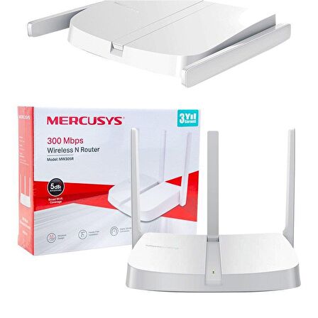 MERCUSYS MW305R 300 MBPS 3 ANTENLİ WIFI-N ROUTER ACCESS POINT (TP-LINK)