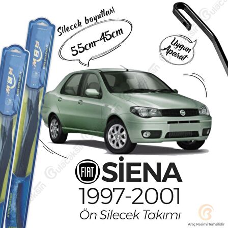 Fiat Siena Ön Silecek Takımı (1998-2002) RBW Hibrit