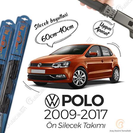 Volkswagen Polo Ön Silecek Takımı (2009-2017) RBW Hibrit
