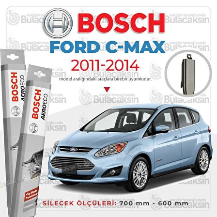 Ford C-Max Muz Silecek Takımı (2011-2014) Bosch Aeroeco