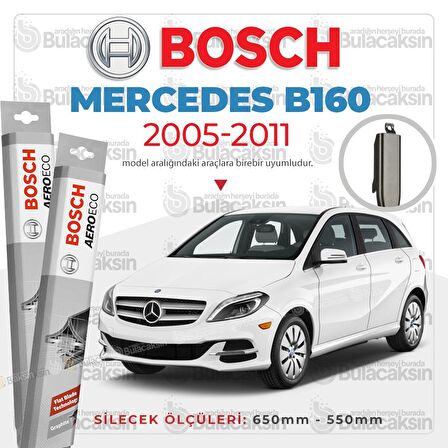 Mercedes B160 (W245) Muz Silecek Takımı (2005-2011) Bosch Aeroeco