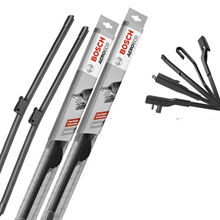 Seat Leon Muz Silecek Takımı (2006-2012) Bosch Aeroeco