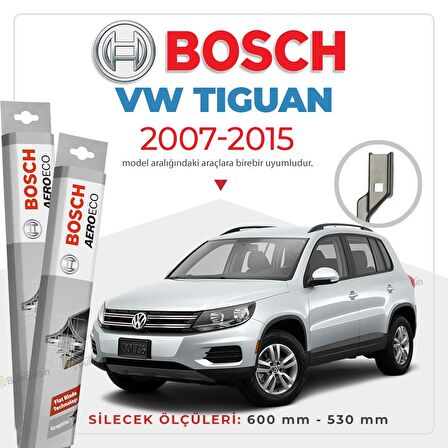 Volkswagen Tiguan Muz Silecek Takımı (2007-2015) Bosch Aeroeco