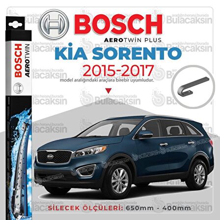 Kia Sorento Muz Silecek Takımı (2015-2017) Bosch Aerotwin