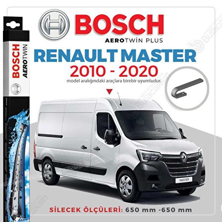 Renault Master Muz Silecek Takımı (2010-2020) Bosch Aerotwin