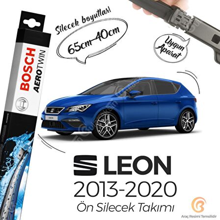 Seat Leon Muz Silecek Takımı (2013-2020) Bosch Aerotwin A945S
